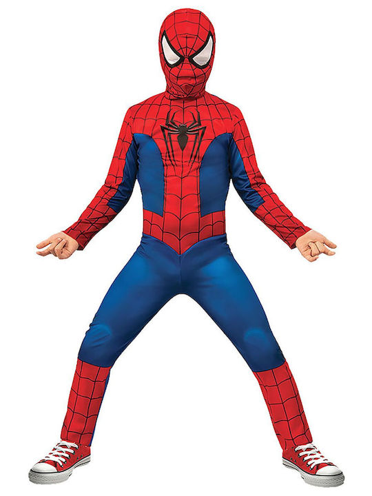 Παιδική Στολή Spider-Man (Ηλικίες 7-8 Size: Medium)