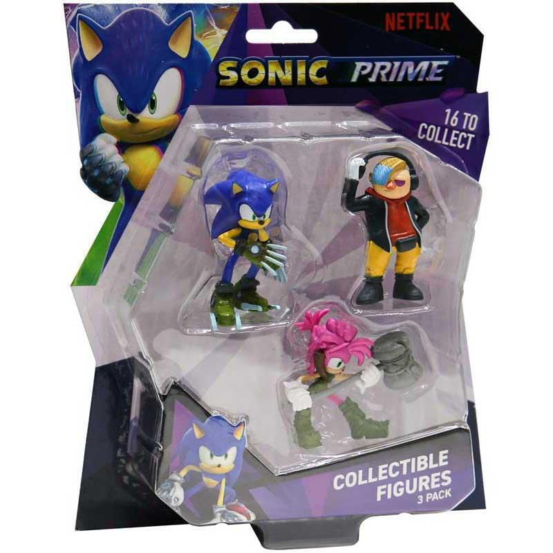 PMI Sonic Prime Μινιατούρες 6.5εκ. Articulated Action Figures 3τμχ (τυχαία επιλογή) (SON2020)