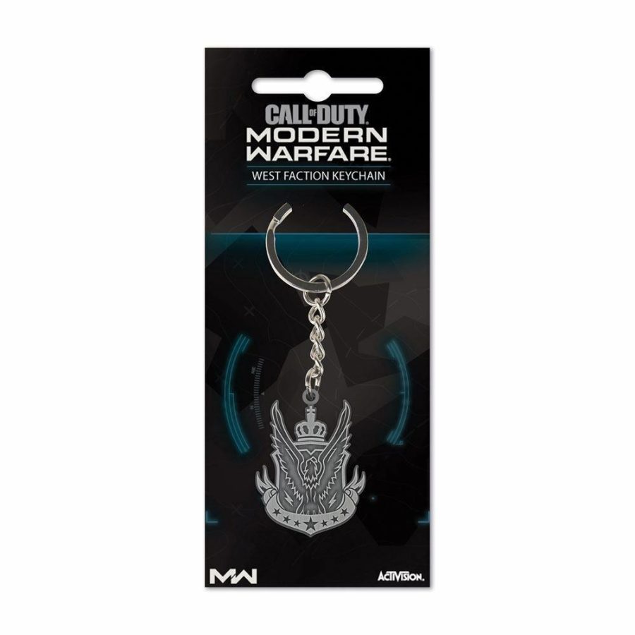 CALL OF DUTY: MODERN WARFARE Μπρελόκ - Metal Keychain - West Faction Keychain (2474)