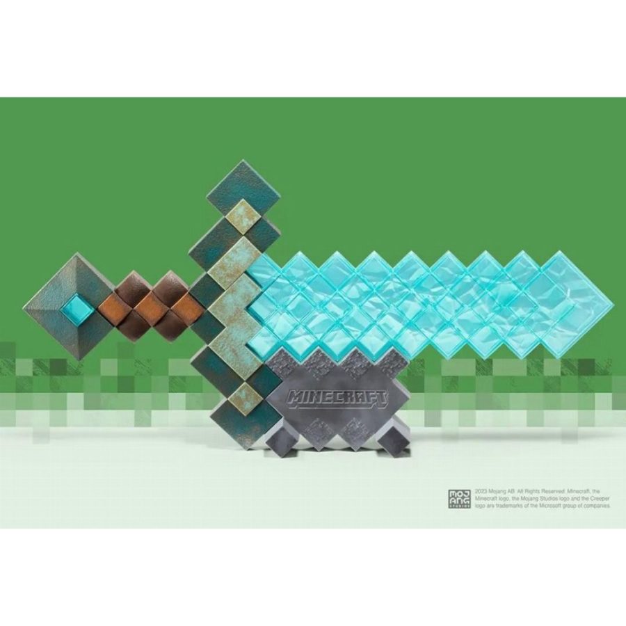MINECRAFT - Diamond Sword - Collector Replica 50 x 25cm