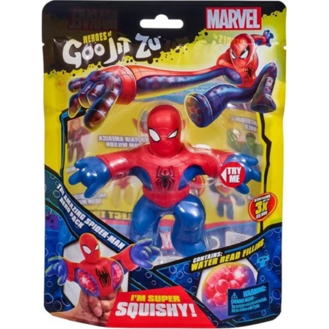 Goo Jit Zu – Marvel – Φιγούρα The Amazing Spiderman Figure