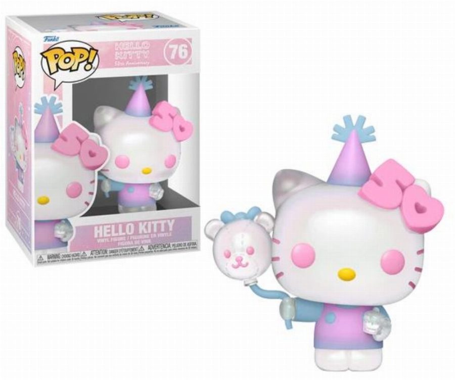Funko POP! Sanrio: Hello Kitty 50th Anniversary - Hello Kitty #76 Vinyl Figure