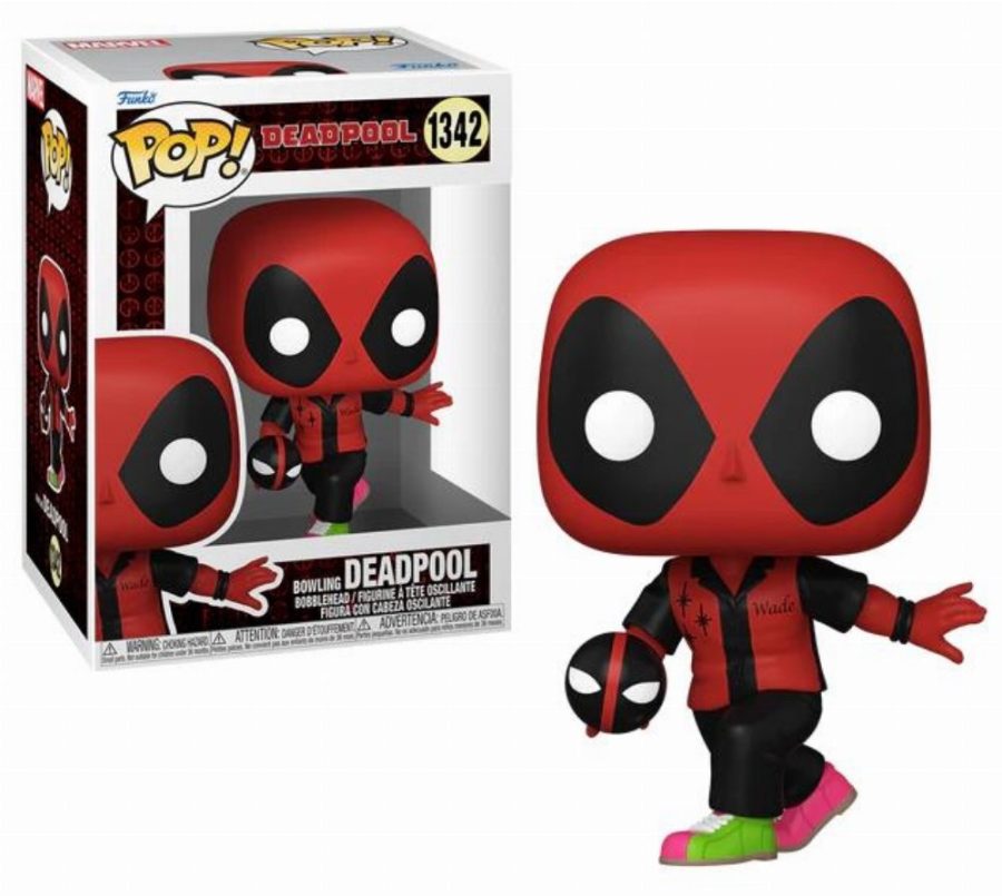 Funko Pop! Marvel: Deadpool - Bowling Deadpool #1342 Vinyl Figure