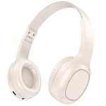 Hoco W46 Ασύρματα Ακουστικά Bluetooth Stereo Charm V5.3 200mAh AUX Λευκά