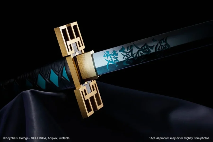 DEMON SLAYER - Nichirin Sword (Muichiro Tokito) -Replica Proplica 91cm ρεπλικα σπαθι