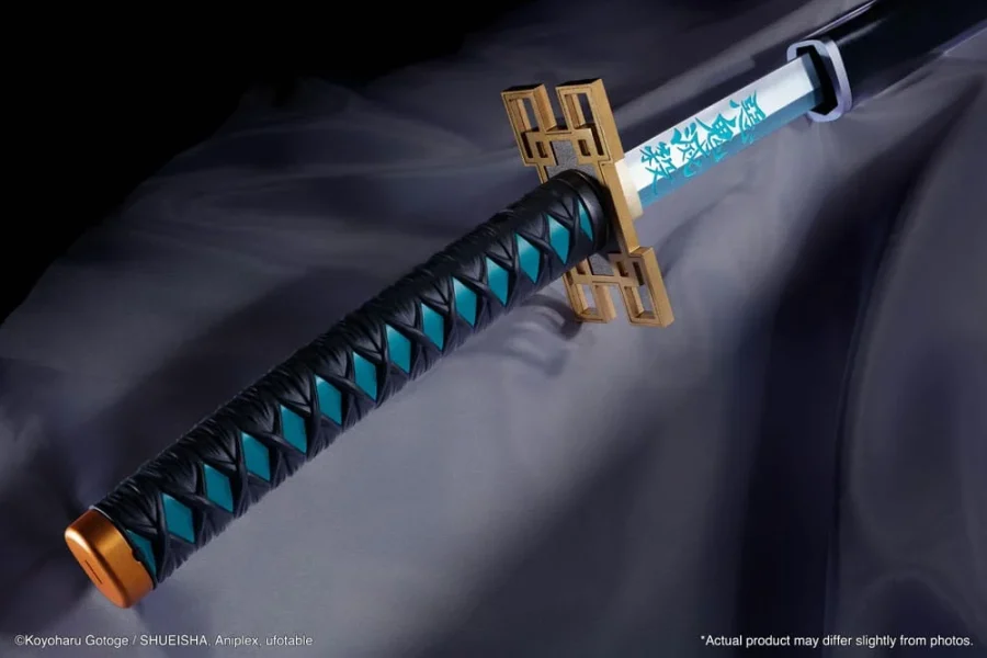 DEMON SLAYER - Nichirin Sword (Muichiro Tokito) -Replica Proplica 91cm ρεπλικα σπαθι