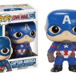 Funko Pop! Marvel Civil Wars Captain America #125 Figure