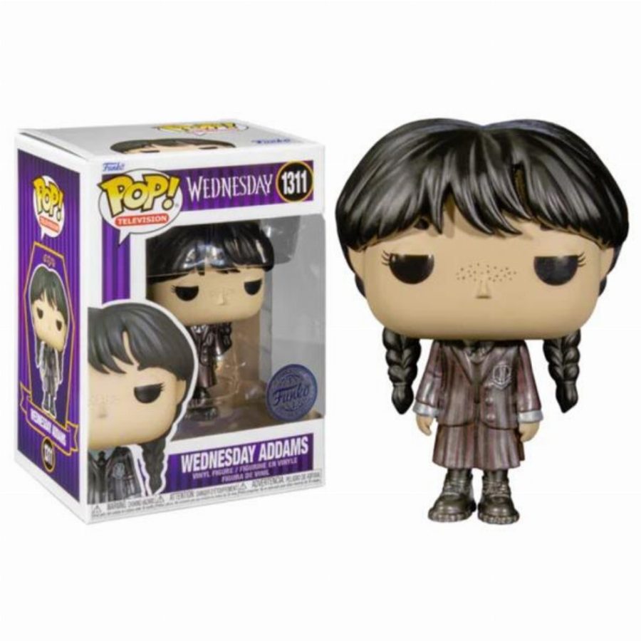 Funko Pop! TV Wednesday Addams Metallic Effect #1311