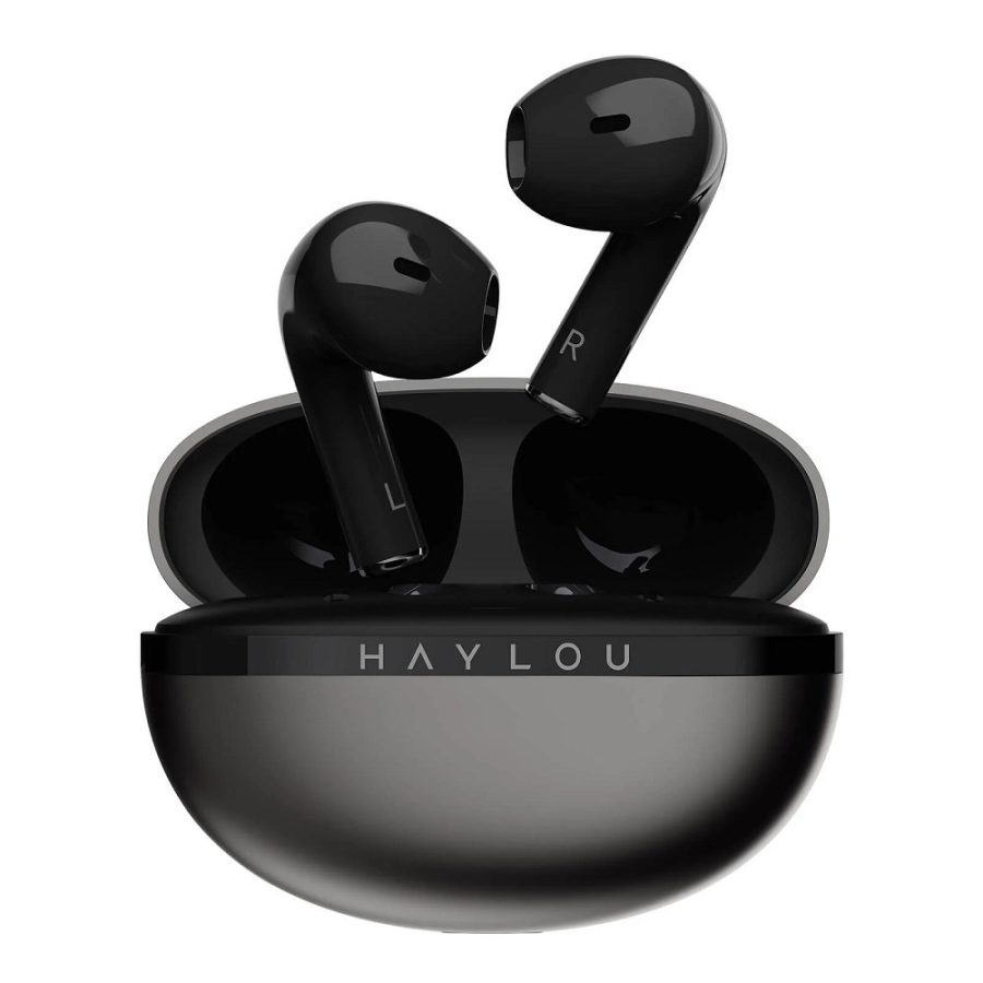HAYLOU X1 2023 BLACK – BLUETOOTH TWS SEMI-EAR EARBUDS BT 5.3 12MM DYNAMIC COIL 24H IPX4 WATERPROOF