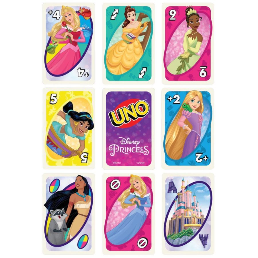 Mattel UNO Disney Princess Card Game Επιτραπέζιο (GYY69)