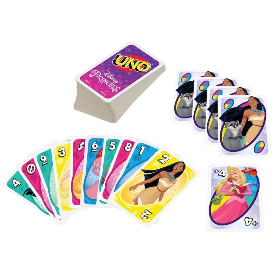 Mattel UNO Disney Princess Card Game Επιτραπέζιο (GYY69)