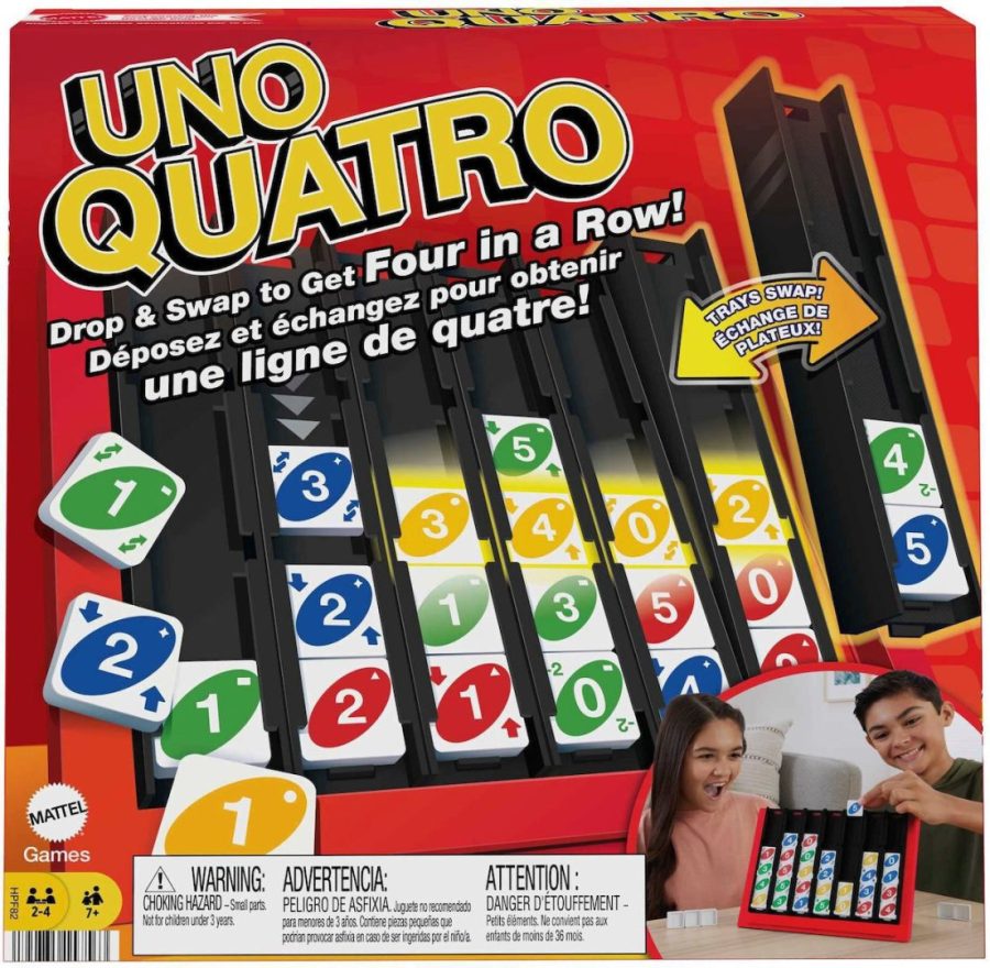 Mattel Uno Quatro Επιτραπέζιο (HPF82)