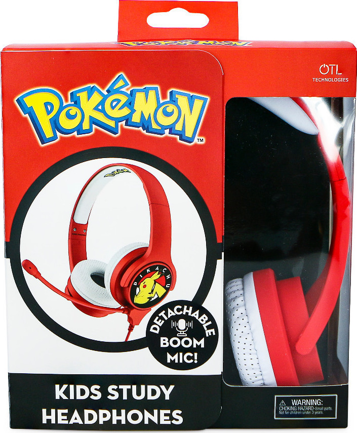 OTL - Junior Interactive Headhpones - Pokémon Pikachu (856555) - Κόκκινο