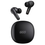QCY T13X TWS BLACK – 30 HOUR BATTERY – TRUE WIRELESS IN-EAR EARBUDS – QUICK CHARGE 380MAH