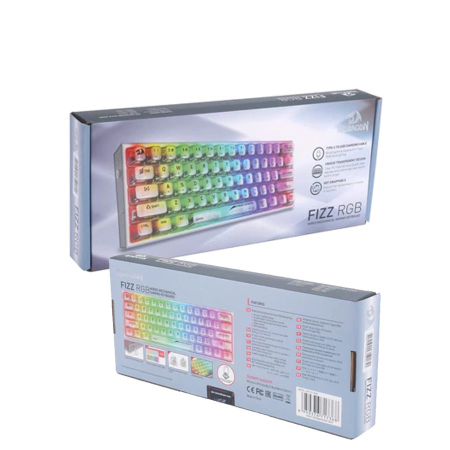 μηχανικό πληκτρολόγιο_redragon_fizz_gaming_michaniko_pliktrologio_60_me_custom_diakoptes_kai_rgb_fotismo_agliko_us_leyko