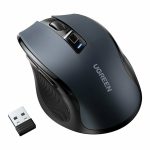 Ugreen USB Optical Wireless Mouse 2.4GHz 4000 DPI black MU006