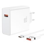 XO L128 Φορτιστής με Καλώδιο Type-C , XIAOMI PROTOCOL 120W, 1 Θύρα (XO-L128T)