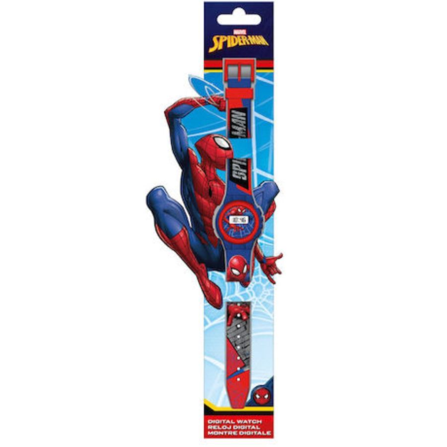 Euromic - Παιδικό Ρολόι Digital Wrist Watch - Spider-Man (0878311-SPD4972)