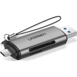 Card Reader UGREEN CM185 TYPE-C/USB 3.0 Gray 50706