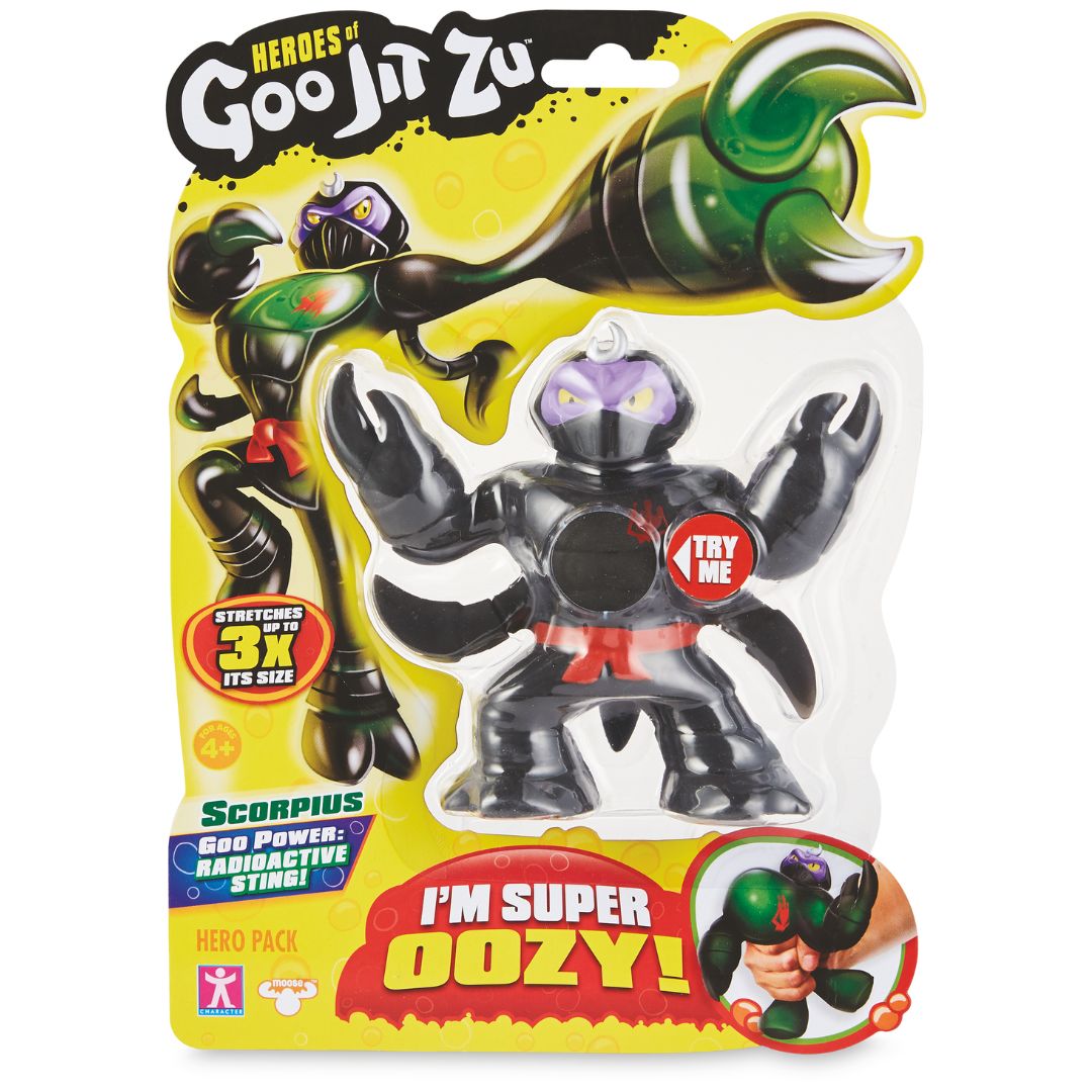 Giochi Preziosi - Goo Jit Zu - Marvel - Φιγούρα Scorpius Super Oozy! (41492)