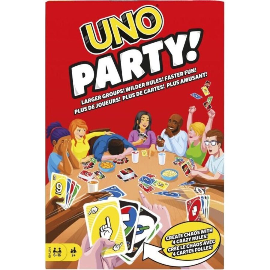 Mattel Uno Party (HMY49) Επιτραπέζιο