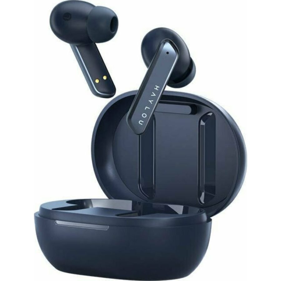 HAYLOU W1 BLUE – BLUETOOTH TWS IN-EAR EARBUDS QUALCOMM 3040 AAC/SBC/APTX 2MIC ENC IPX4 WATERPROOF