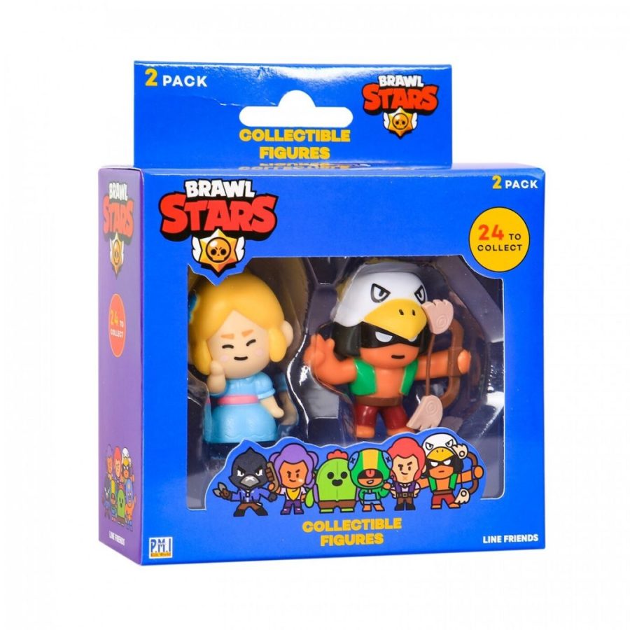 P.M.I. Brawl Stars Collectible Figures - 2 Pack (S1) Φιγούρα (Τυχαία Επιλογή) (BRW2015)