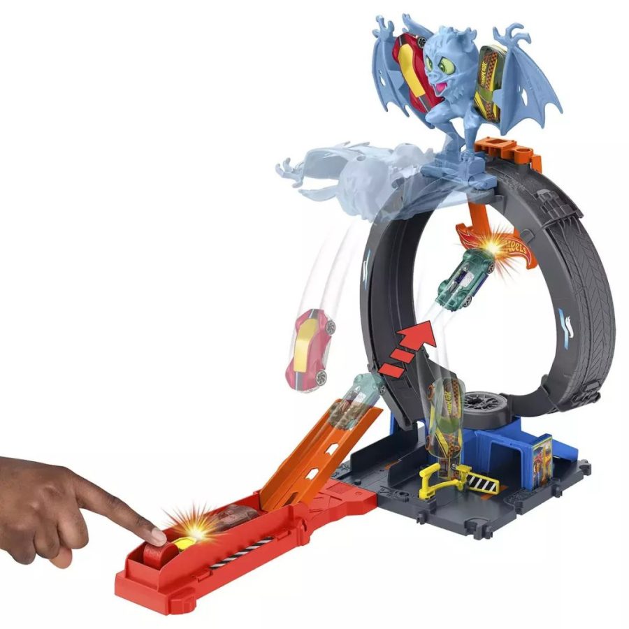 Mattel Hot Wheels City - Πίστα Νυχτερίδα Σετ Παιχνιδιού (HTN78)