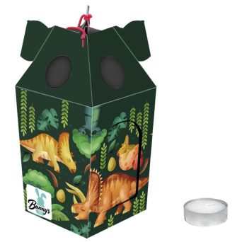 Πασχαλινό ΦΑΝΑΡΑΚΙ ΜΕ ΡΕΣΩ ΔΕΙΝΟΣΑΥΡΟΣ 21x9,5cm