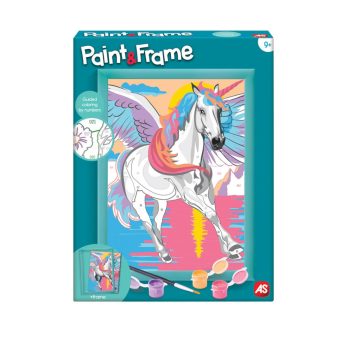 Παιδική Ζωγραφική Μονόκερος AS Paint & Frame Magic Unicorn (1038-41016)