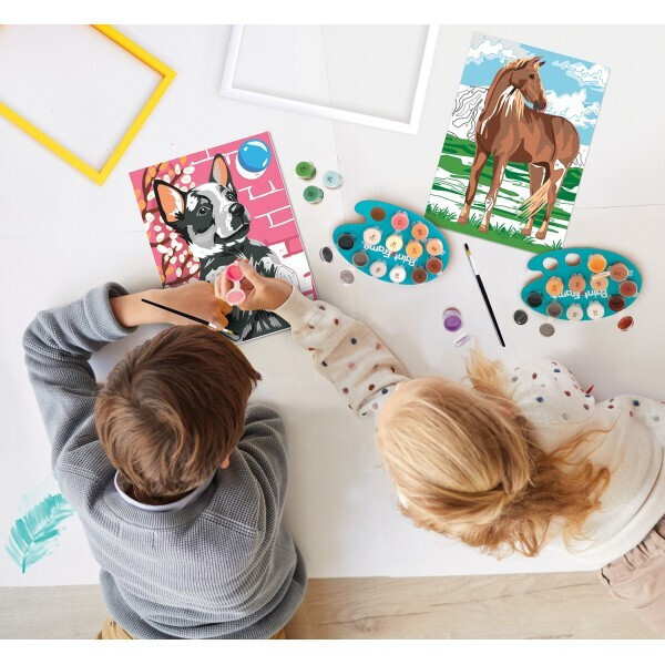 AS Paint & Frame Playful Husky (1038-41013)