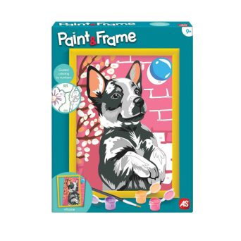 AS Paint & Frame Playful Husky (1038-41013)