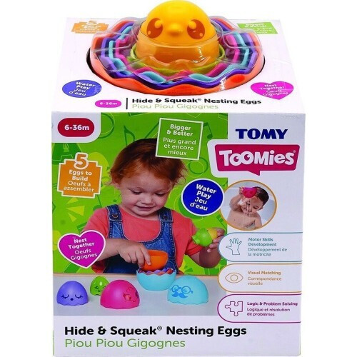 AS Tomy Toomies Hide & Squeak Nesting Eggs - Piou Piou Gigognes (1000-73564)