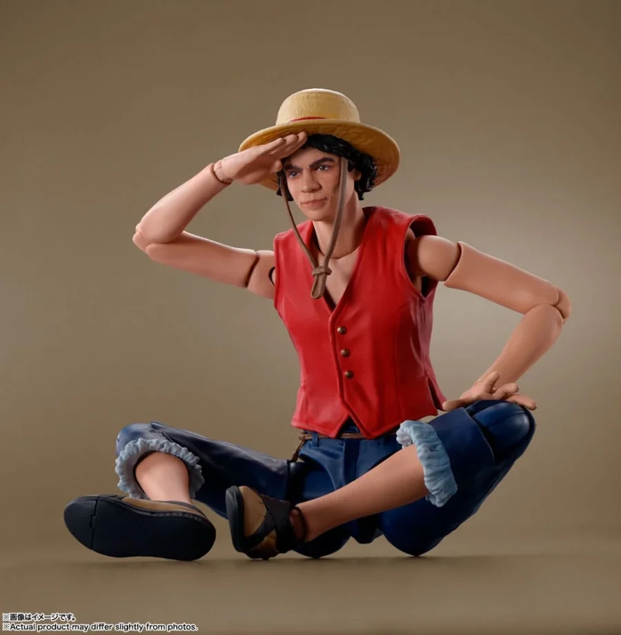 Bandai ONE PIECE NETFLIX - Monkey D.Luffy - Figure S.H. Figuarts 14cm Φιγούρα