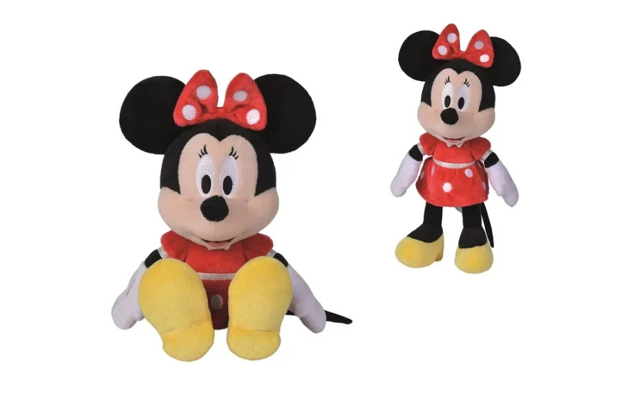 DISNEY - Plush Minnie Red Dress - 25cm