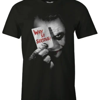 BATMAN - T-Shirt Joker Why so Serious (M)
