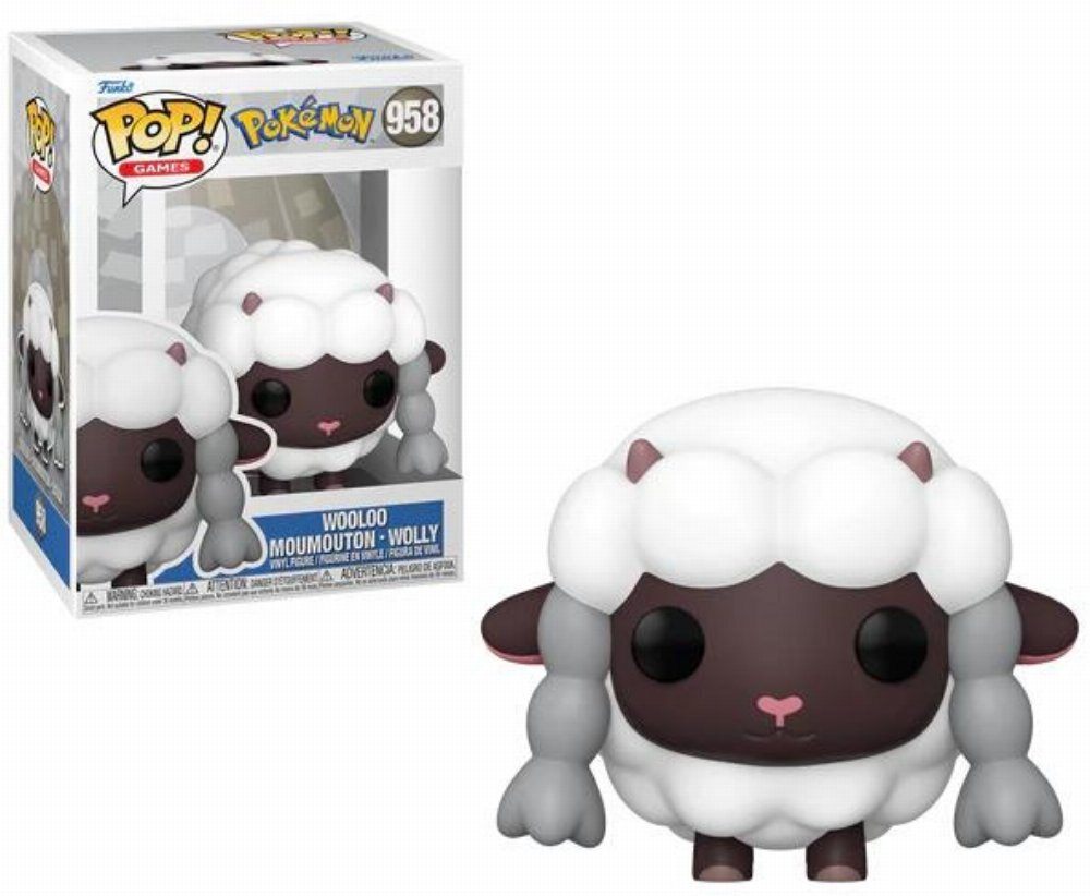 Funko Pop! Games: Pokemon - Wooloo #958 Vinyl Figure