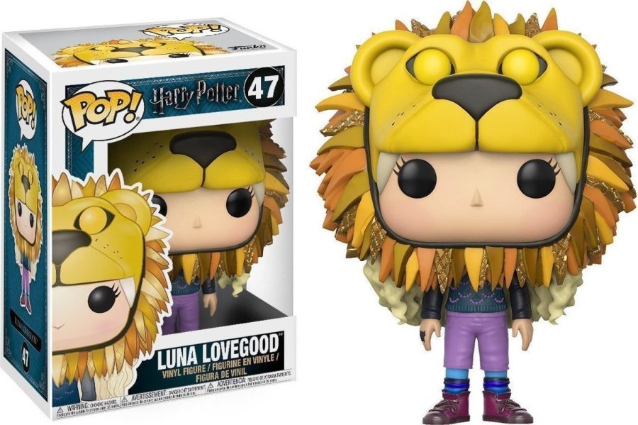 Funko Pop Movies Harry Potter - Luna Lovegood with Lion's Head #47