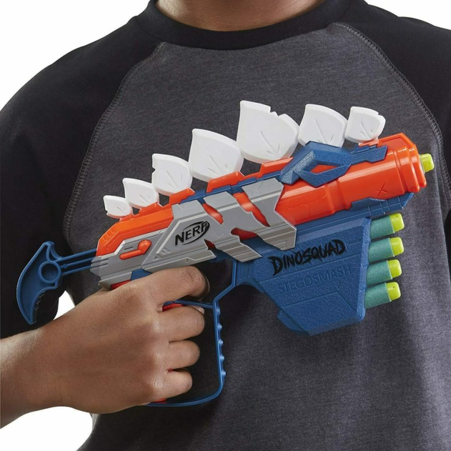 Hasbro Nerf: Dinosquad Stego-Smash Dart Blaster (F0805)