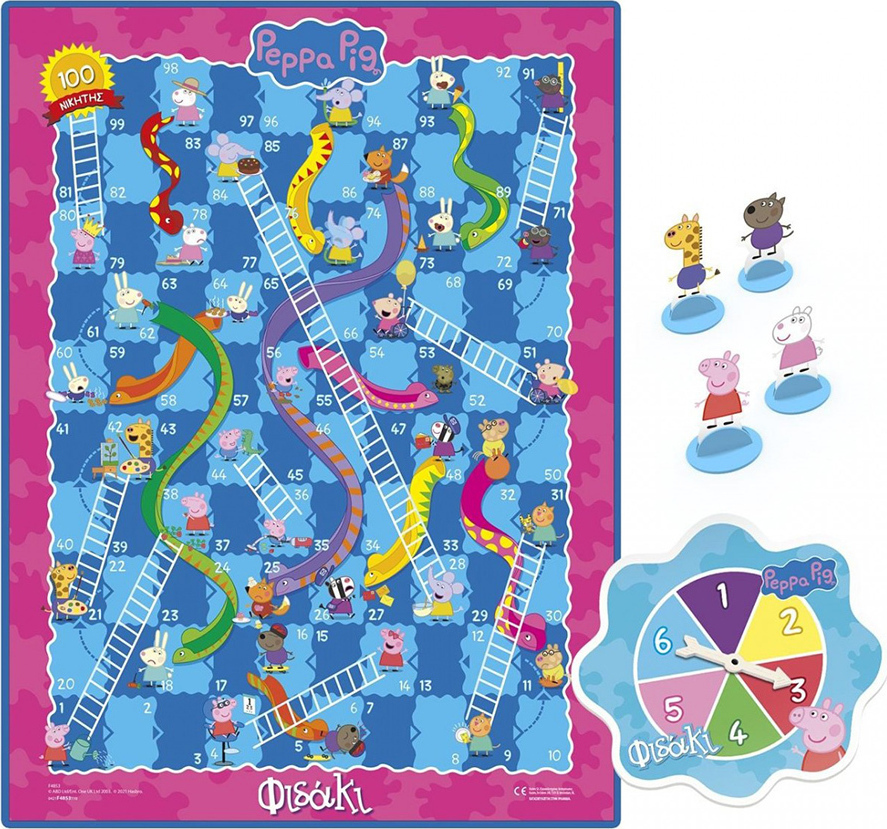 Παιχνίδι Hasbro Peppa Pig Επιτραπέζιο Φιδάκι - Ελληνική Γλώσσα (F4853)