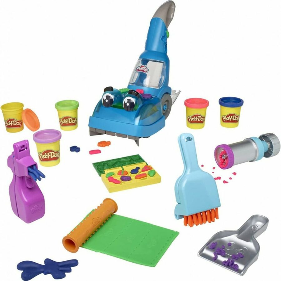 Hasbro Play-Doh: Zoom Zoom - Vacuum & Cleanup Set (F3642) Πλαστελίνες
