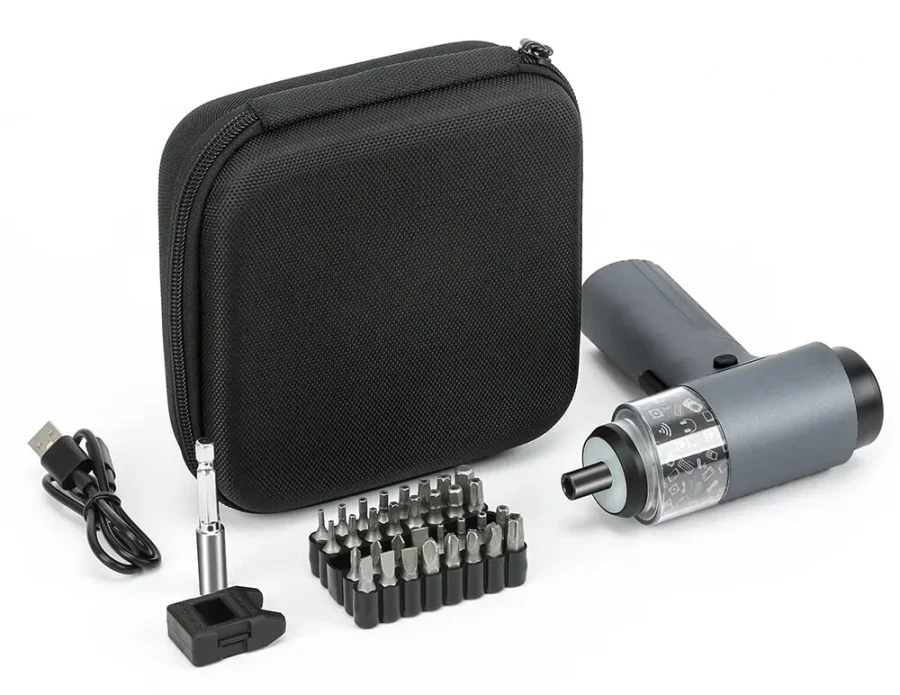 KINGSDUN σετ ηλεκτρικό κατσαβίδι KS-882055 με LED φακό, 2500mAh, 35 σε 1