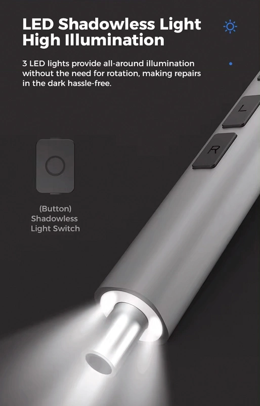 KINGSDUN σετ ηλεκτρικό κατσαβίδι KS-882057 με LED φακό, 350mAh, 57 σε 1