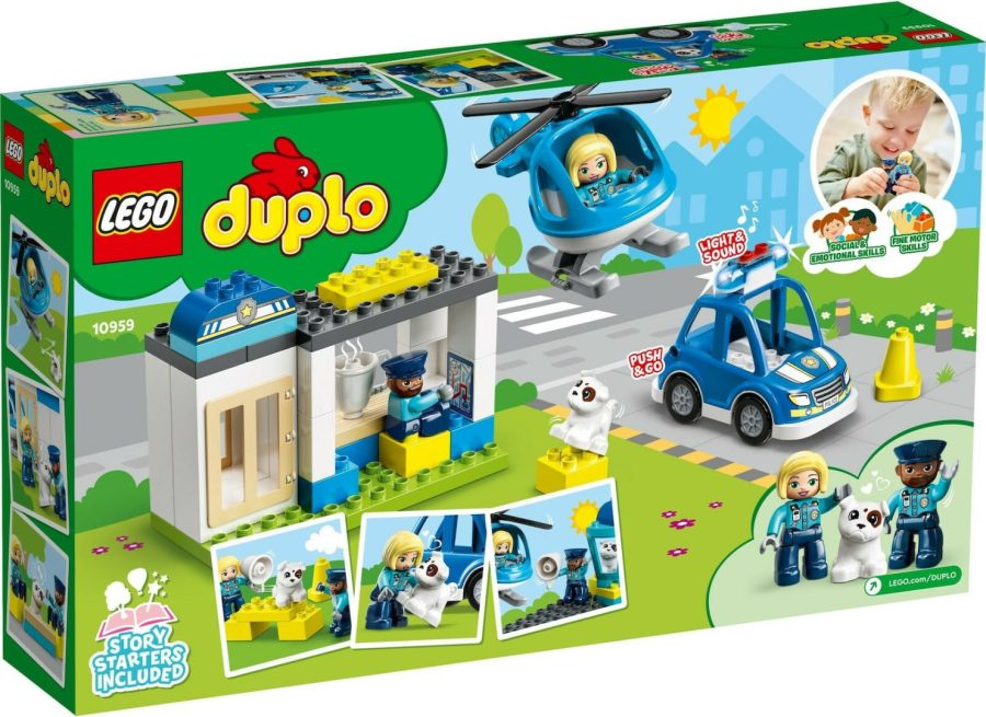 LEGO DUPLO Town Αστυνομικό Τμήμα & Ελικόπτερο (10959)