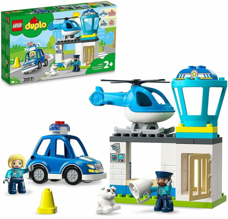 LEGO DUPLO Town Αστυνομικό Τμήμα & Ελικόπτερο (10959)