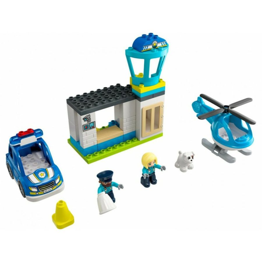 LEGO DUPLO Town Αστυνομικό Τμήμα & Ελικόπτερο (10959)