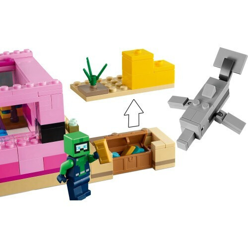 LEGO Minecraft Το Σπίτι Αξολότλ (21247)