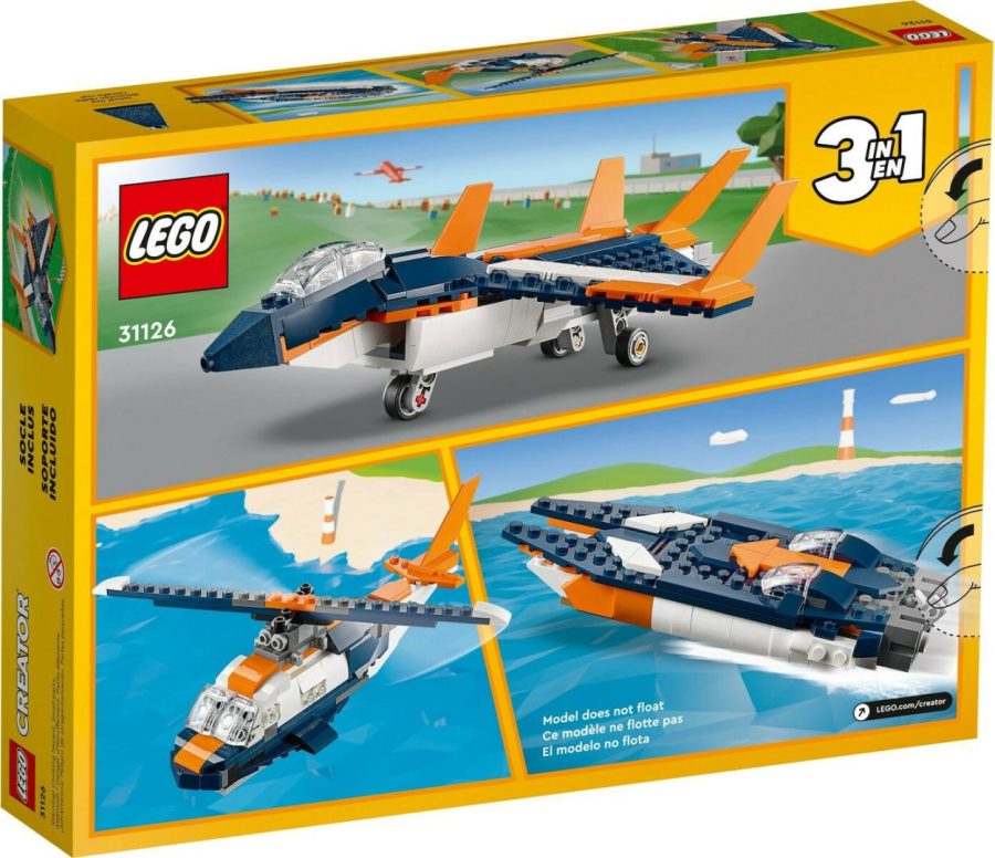 LEGO® Creator Υπερηχητικό Τζετ (31126)