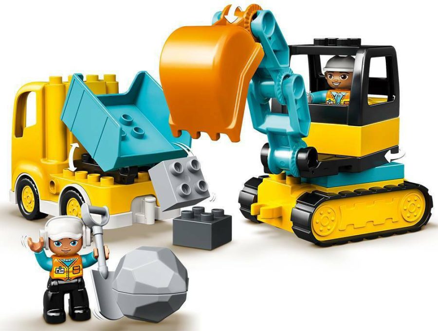 LEGO DUPLO Town Φορτηγό & Ερπυστριοφόρος