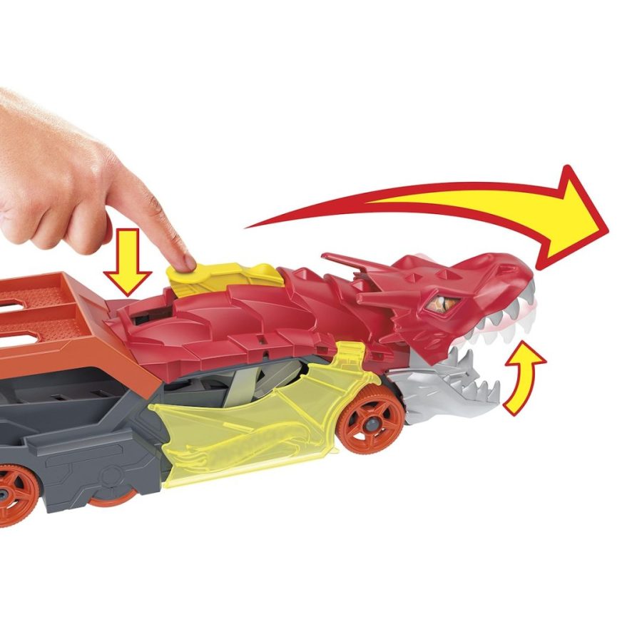 Mattel Hot Wheels City - Δράκος Νταλίκα-Εκτοξευτής (GTK42)
